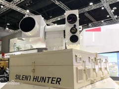 Arma de laser anti-drone silencioso Hunter