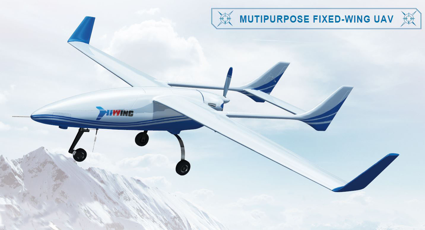 CASIC HW-310A MUTIPURPOSE UAV DE ASA FIXA