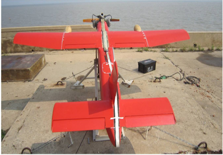 Drone alvo de baixa velocidade da marinha B-9